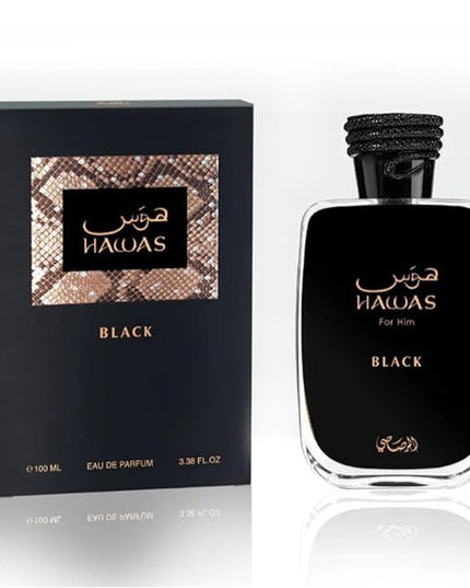Rasasi Hawas Black For Men Eau De Parfum 100ml