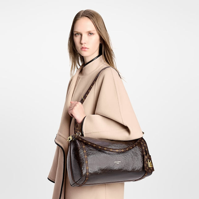 Louis Vuitton Express MM-Saga/Acajou