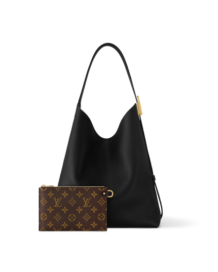 Louis Vuitton Low Key Hobo MM-Black