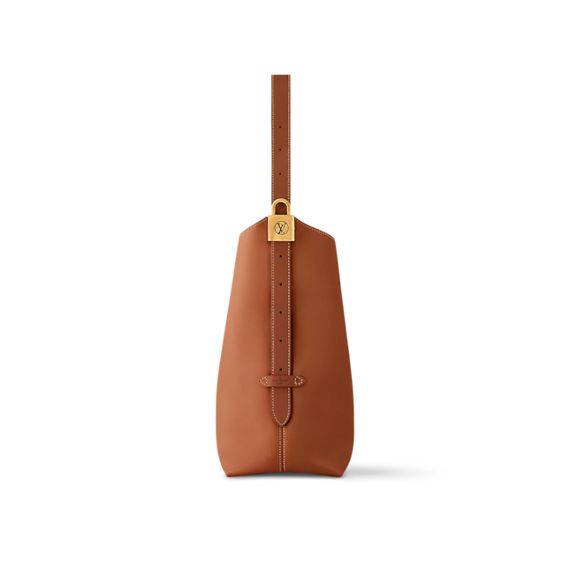 Louis Vuitton Low Key Hobo MM-Cognac