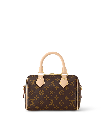 LV Speedy Bandoulière 20-Beige