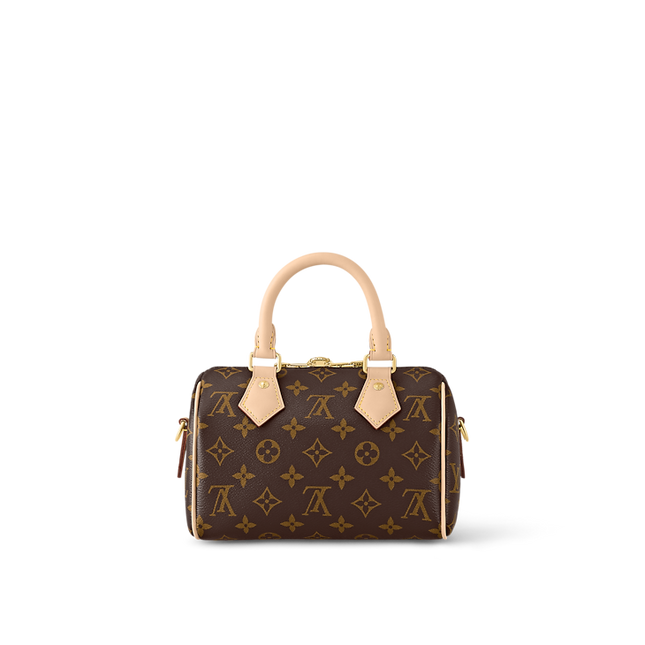 LV Speedy Bandoulière 20-Beige