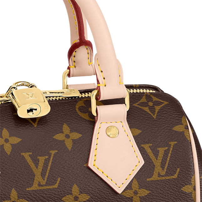 LV Speedy Bandoulière 20-Beige