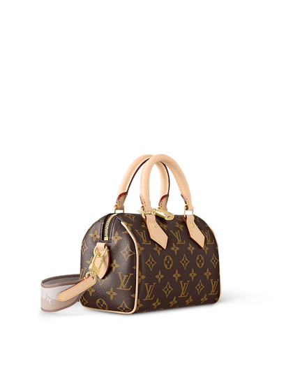 LV Speedy Bandoulière 20-Beige