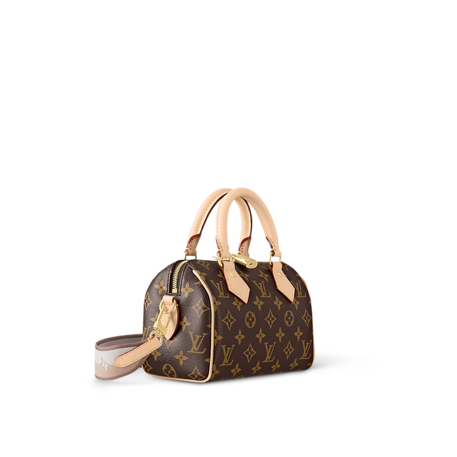 LV Speedy Bandoulière 20-Beige