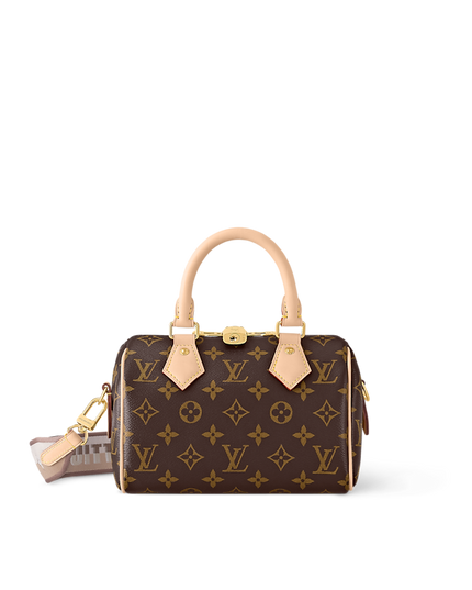 LV Speedy Bandoulière 20-Beige