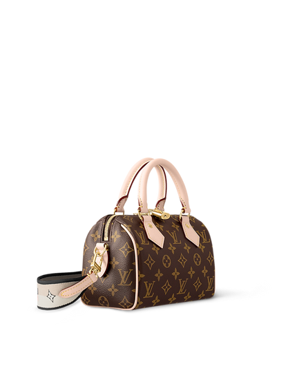 LV Speedy Bandoulière 20 Bag-Black